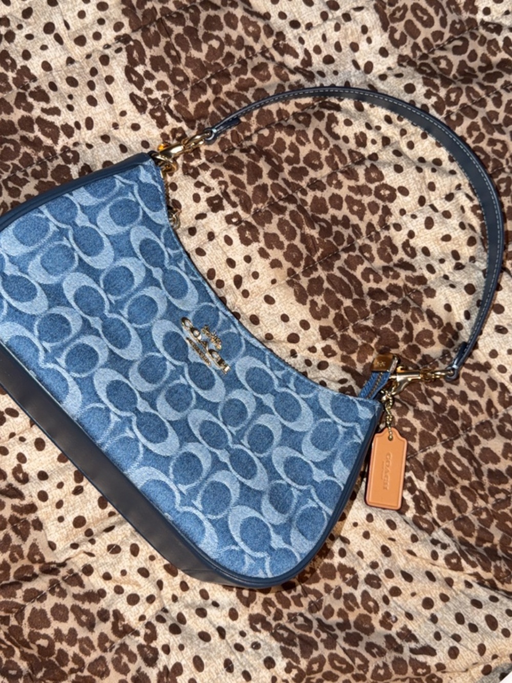 Coach Outlet Teri Shoulder Bag In Signature Denim